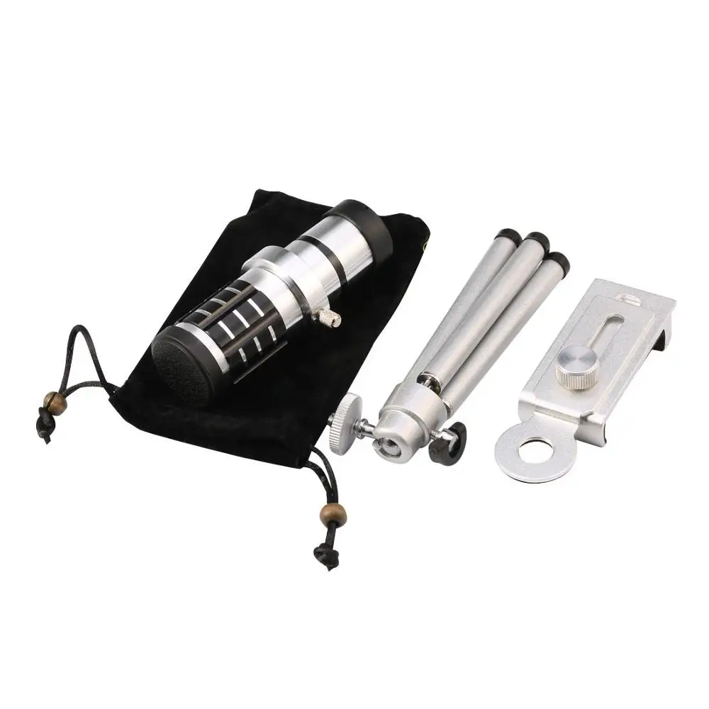 Телеобъективы для камеры 12X зум крепление штатив телескоп объектив Iphone 7 PLUS/Для