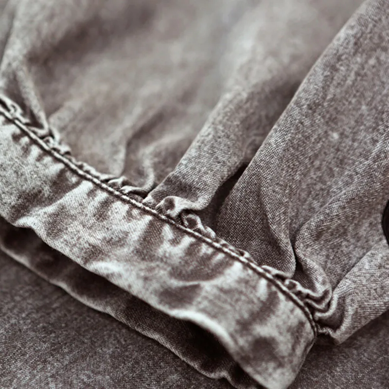 2018 новый осенний модный винтажный джинсовый спортивный свитер из органзы в стиле