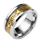 2017 Горячая ветер религиозный христианский Иисус титановое кольцо с буквенным принтом Ручные ювелирные изделия оптом