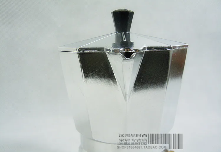Bialetti, поставщик Inoxpran! 3/6/9/12 чашек алюминиевые гейзерная Кофеварка/Эспрессо Кофе чайник