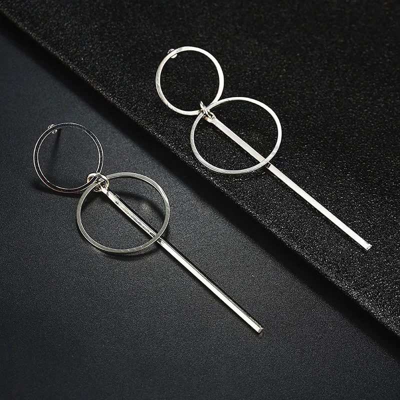 E0204 Новинка 2018 модные ювелирные изделия в стиле панк золотистые и Серебристые