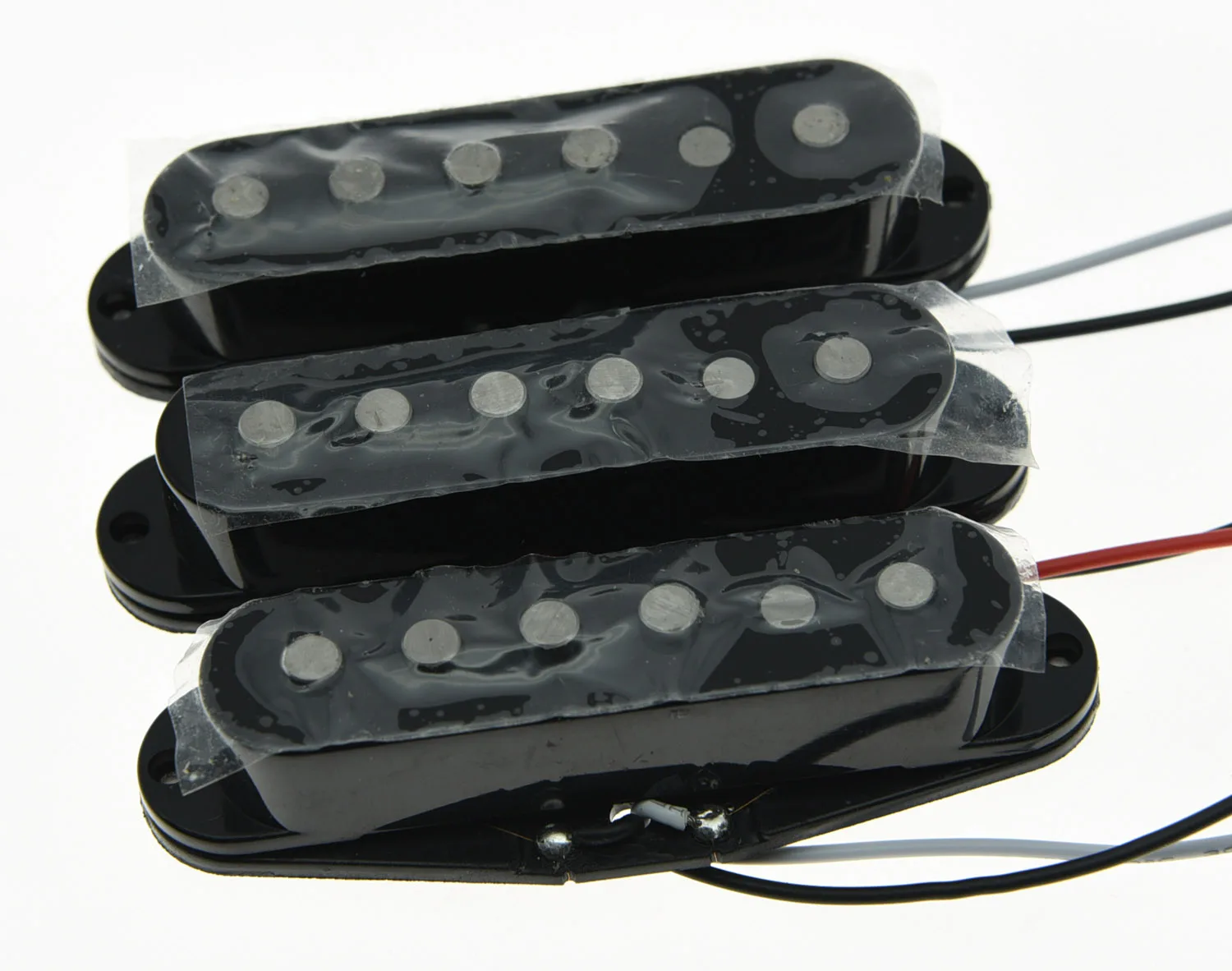 KAISH 3x Черный Alnico 5 одинарные катушки пикапы ST Strat SSS набор пикапов|pickup set|single coil