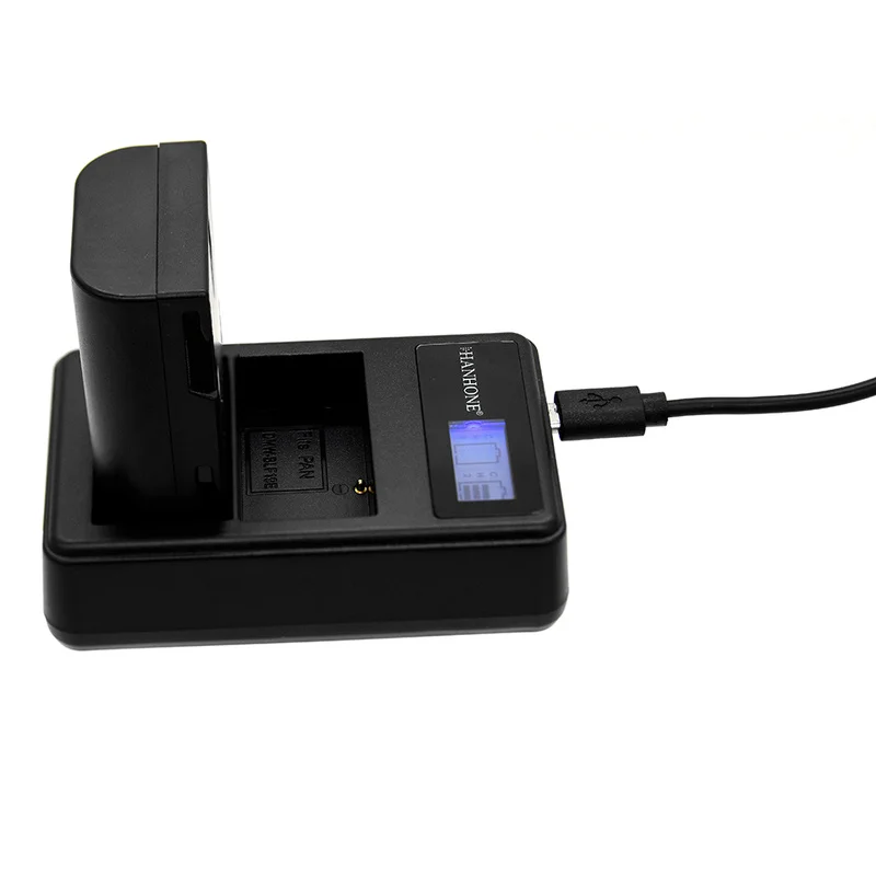 Зарядное устройство с 2 слотами ЖК-дисплей USB двойное зарядное для телефона BLF19GK