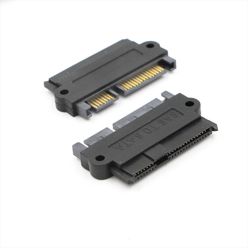 SAS 29Pin Female to SATA 22Pin Male Plug Adapter Converter Connector for Windows XP / 7/8/10 |