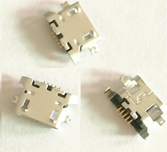 200 шт. микро мини usb гнездо разъема зарядки Разъем Запасные части для Lenovo A319 A536 A6000