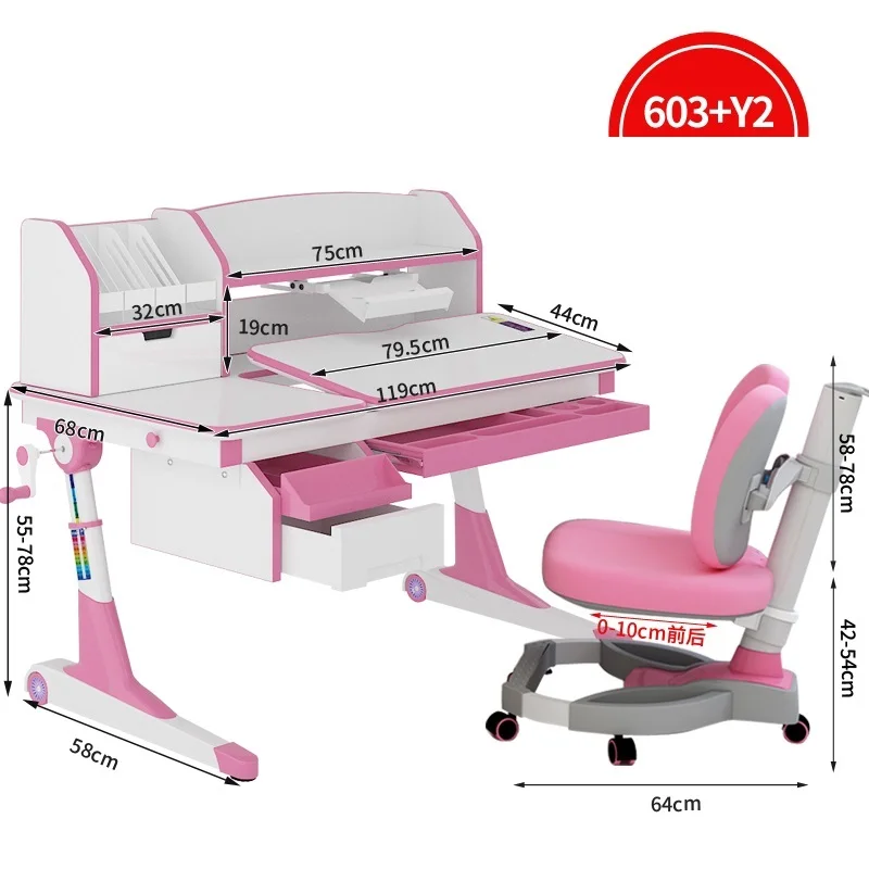 MODEL P Tisch Cocuk Masasi Tableau Estudar детская мебель для малышей Tablo Tavolo Bambini Mesa стол для детей - Цвет: MODEL P