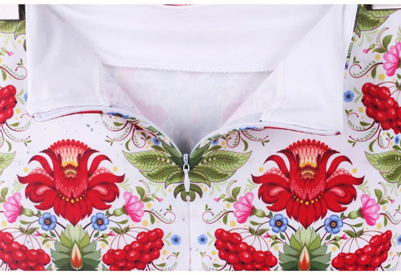 Женская юбка-карандаш красная с цветочным принтом миди-юбка в западном стиле