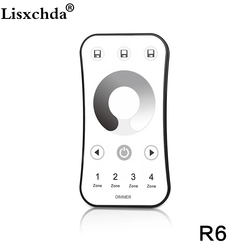DC5V 36V Беспроводной 2 4 г зоны RF сенсорный светодиодный регулятор света контроллер