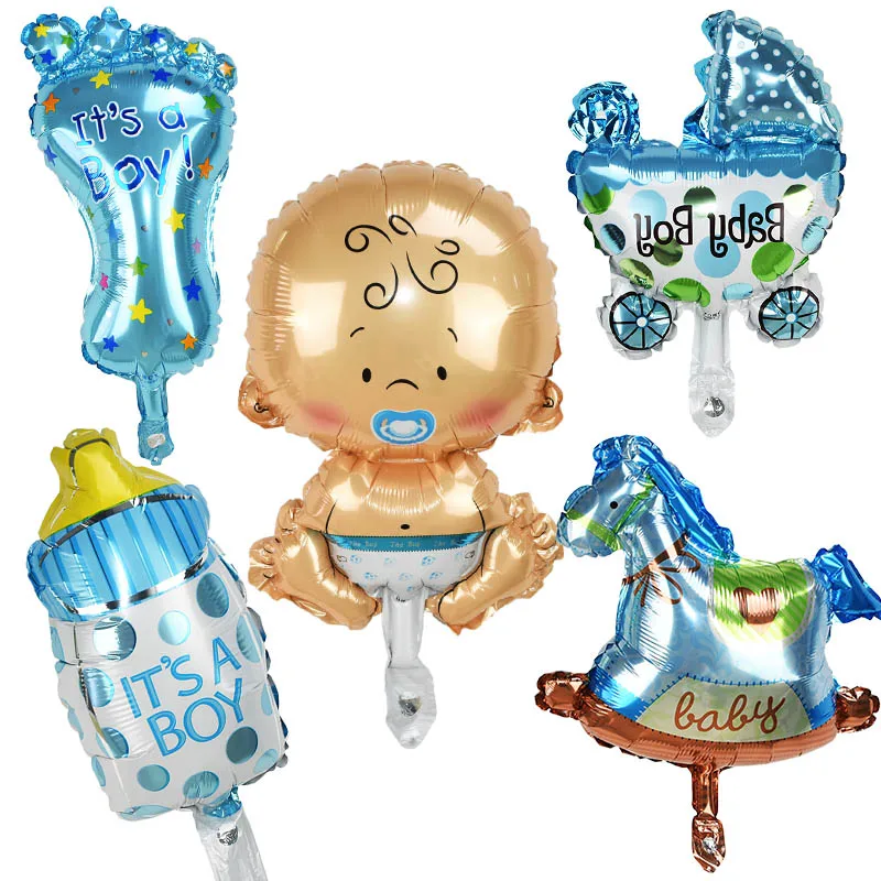 5 шт./компл. ангела для маленьких мальчиков шары девочек baby Shower Детские коляски