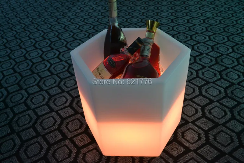Новый Многоцветный шестигранный светодиодный светильник TORK открытый куб ведро