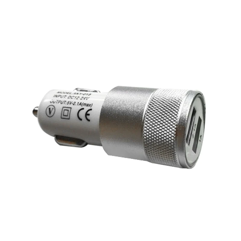 Универсальное автомобильное зарядное устройство с двумя выходами USB 12 24 В