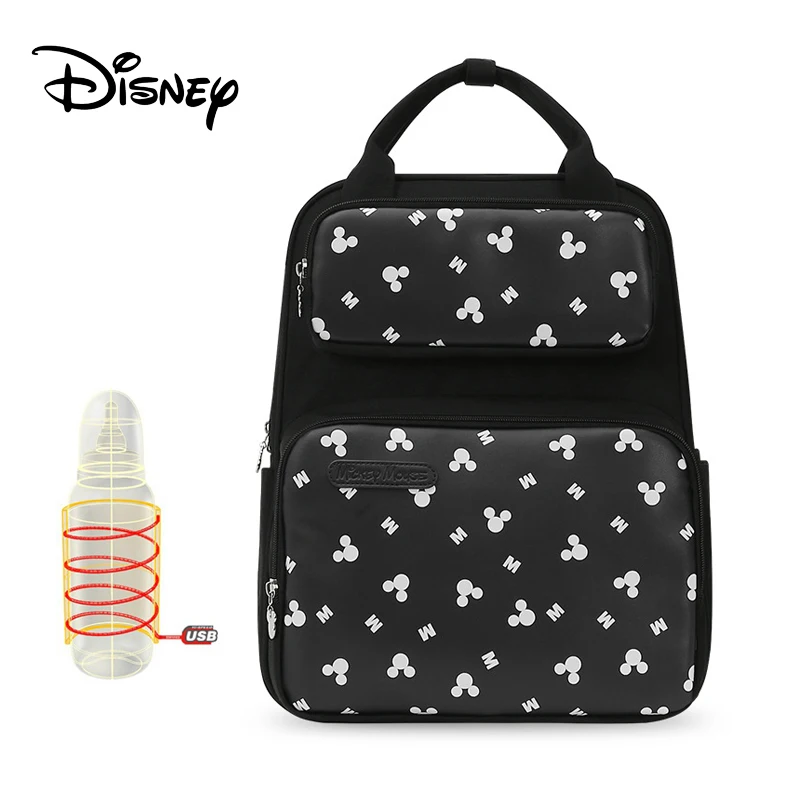 Disney Minnie Mummy сумка для подгузников для беременных Большая вместительная сумка для подгузников с Микки Маусом рюкзак для путешествий Сумки для ухода за ребенком