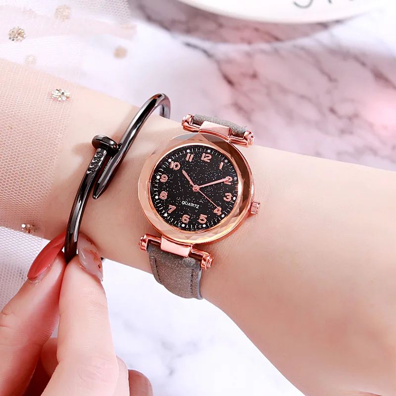 Повседневные Аналоговые кварцевые наручные часы с ремешком из искусственной