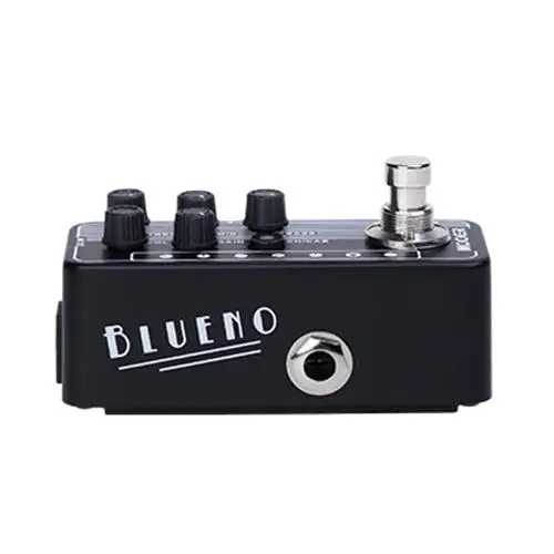 MOOER 020 BLUENO педаль для гитары содержит 2 канала высокое качество двухканальный
