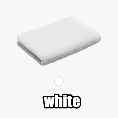 white Оригинальное полотенце Xiaomi Youpin, хлопок, сильное поглощение воды, спортивные банные полотенца, мягкие полотенца, прочные, приятные для кожи, для лица - Цвет: white