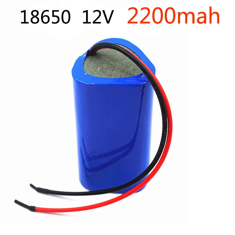 Laudation 12v аккумуляторная батарея bms 3s 1p 2200 мА/ч 18650 чехол 12 6 V литий-ионный