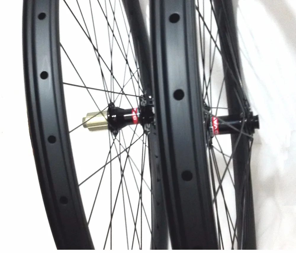 Runtent углеродная mtb Колесная 29er AM 35x30 Novatec шпажки передние 100X15 задние колеса 142X1 2