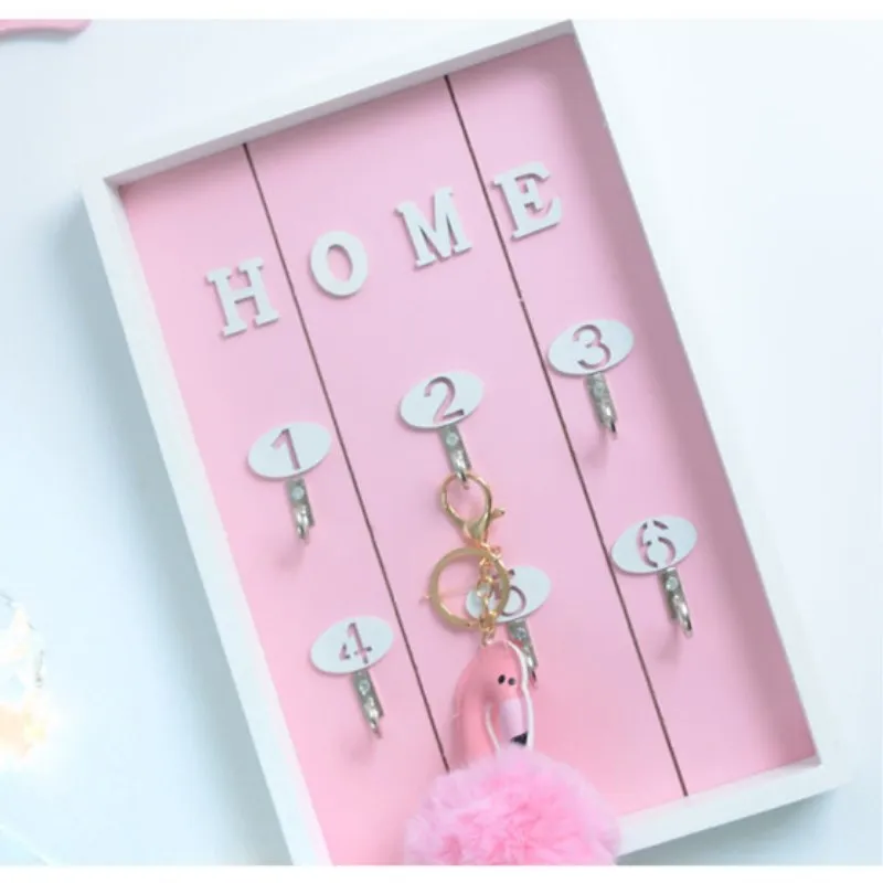 INS скандинавский стиль деревянный ящик для ключей коробка хранения Настенный