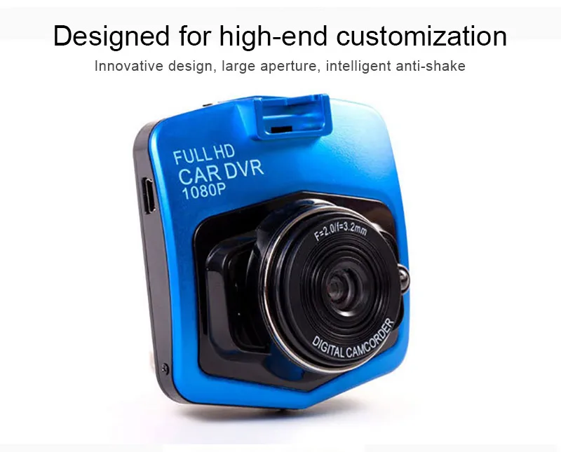 Denicer мини Автомобильная dvr камера F210 2,4 дюймовый экран Dashcam Full HD 1080P видео регистратор рекордер 170 градусов широкоугольный видеорегистратор
