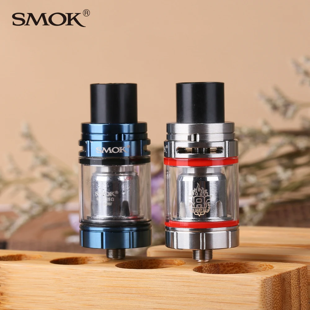 Smok TFV8 X Baby Tank Регулируемый воздушный поток Топ наполнение электронная сигарета