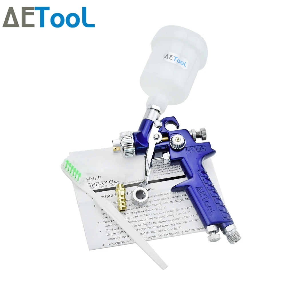 Профессиональный пистолет распылитель AETool 0 8/1 мм мини краскопульты для покраски