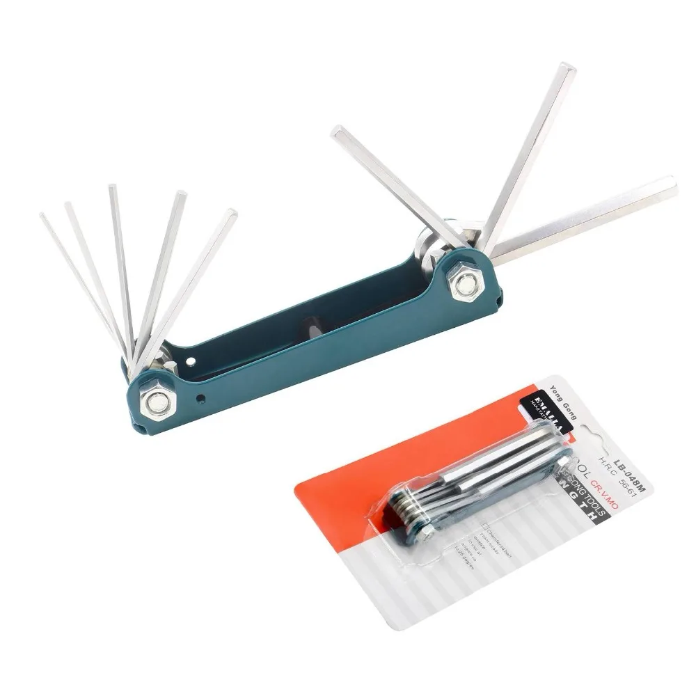 

Набор складных метрических шестигранных ключей, 1 шт., мини-гаечный ключ, регулируемый Карманный ключ, шестигранные ключи, инструменты для р...