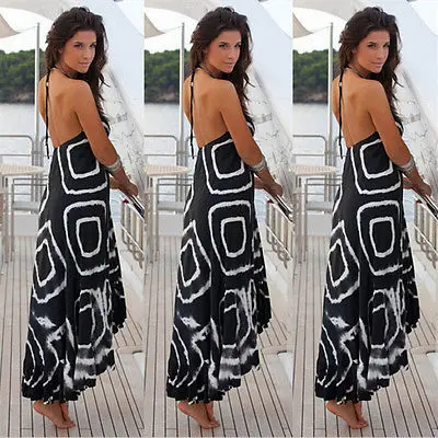 Платье женское длинное вечернее Пляжное 2017 | Женская одежда