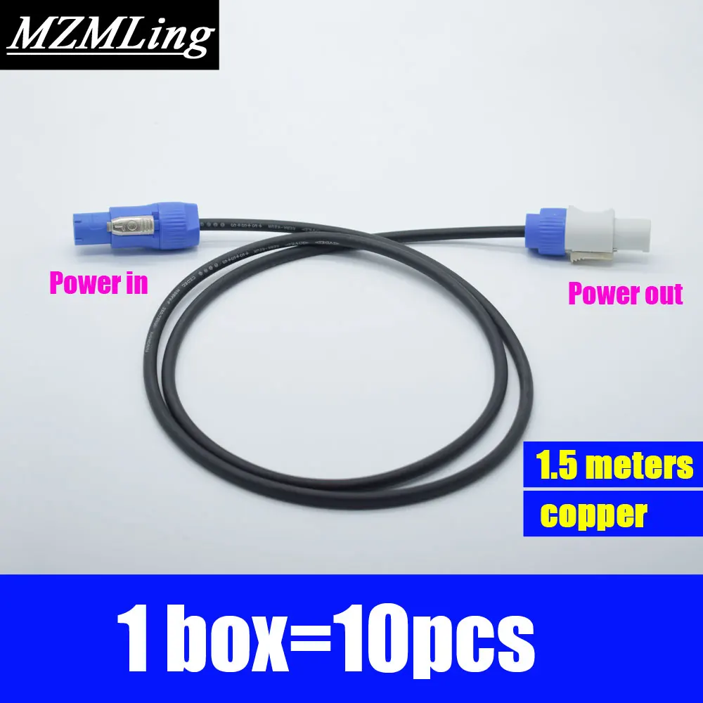 1,5 метров Мощность кабель для Dmx512 свет этапа/движущийся головный свет/Par/луч/пятна/стирка/зум свет DJ/бар/вечерние/шоу