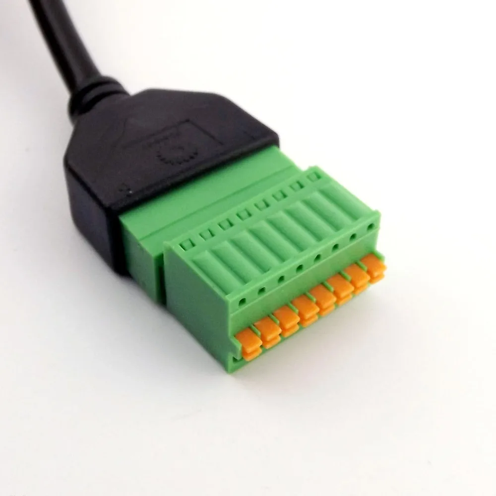 1 шт. разъем Ethernet RJ45 на 8 контактов 25 см |