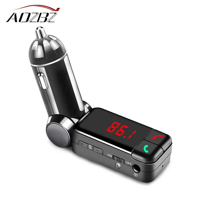 Беспроводной ЖК дисплей Bluetooth Автомобильный fm передатчик MP3 музыкальный плеер USB