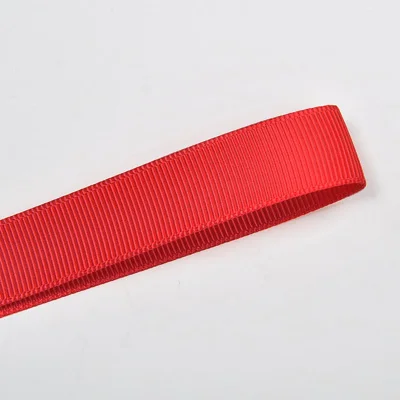 poppy red 235 Яма Grosgrain лента " 2,5" " 3,5" " дюймов 50 57 63 75 89 100 мм 100 ярдов/партия красная серия для Diy платья аксессуары дома - Цвет: poppy red 235
