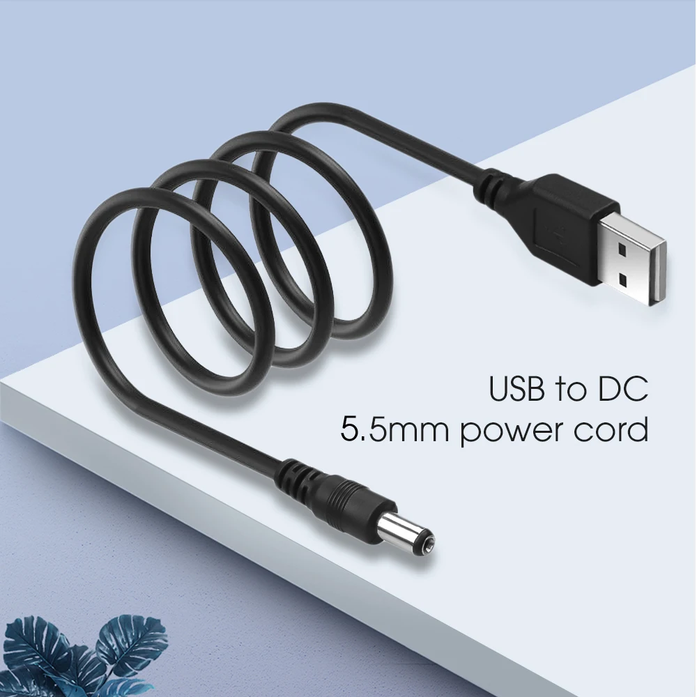 Kebidumei Новое поступление USB 5 В зарядное устройство Кабель питания к DC мм