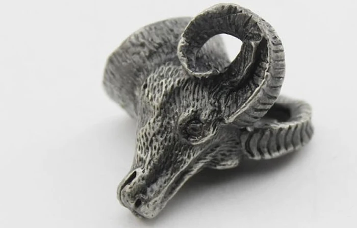 Мебельные ручки в форме головы животного Античные Серебристые оловянные для