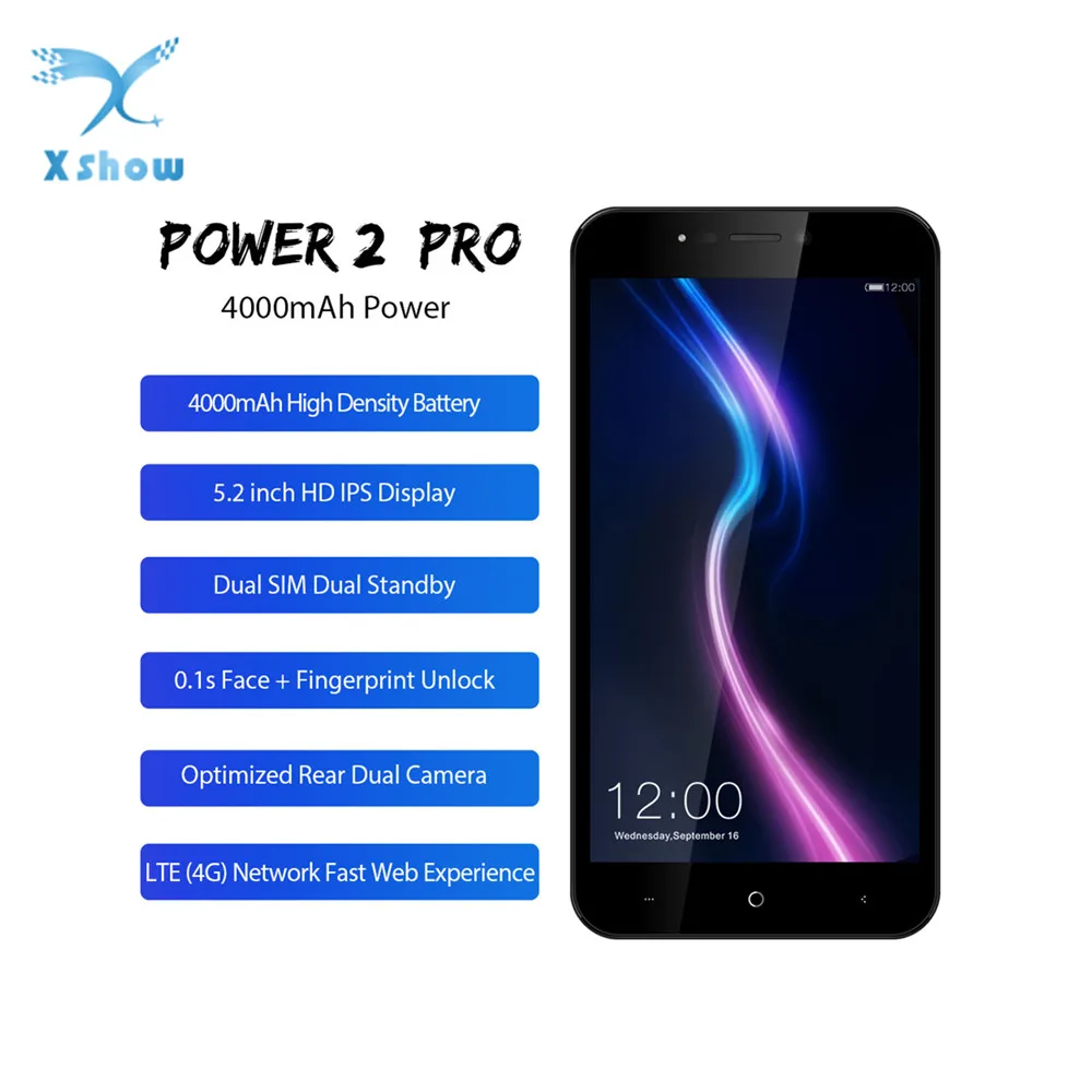 LEAGOO POWER 2 Pro смартфон с 5 дюймовым дисплеем четырёхъядерным процессором MTK6739 ОЗУ Гб