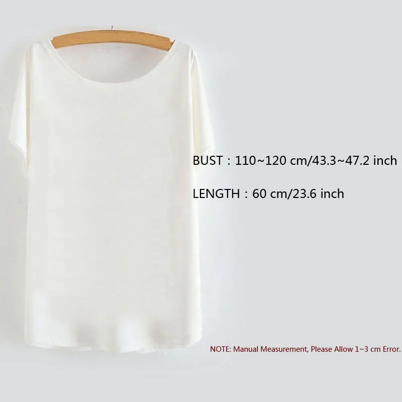 Шикарная Женская свободная футболка CIVI один размер женские крутые топы с принтом