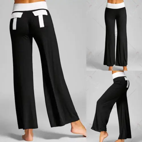 2018 новые модные популярные женские повседневные широкие Длинные свободные брюки