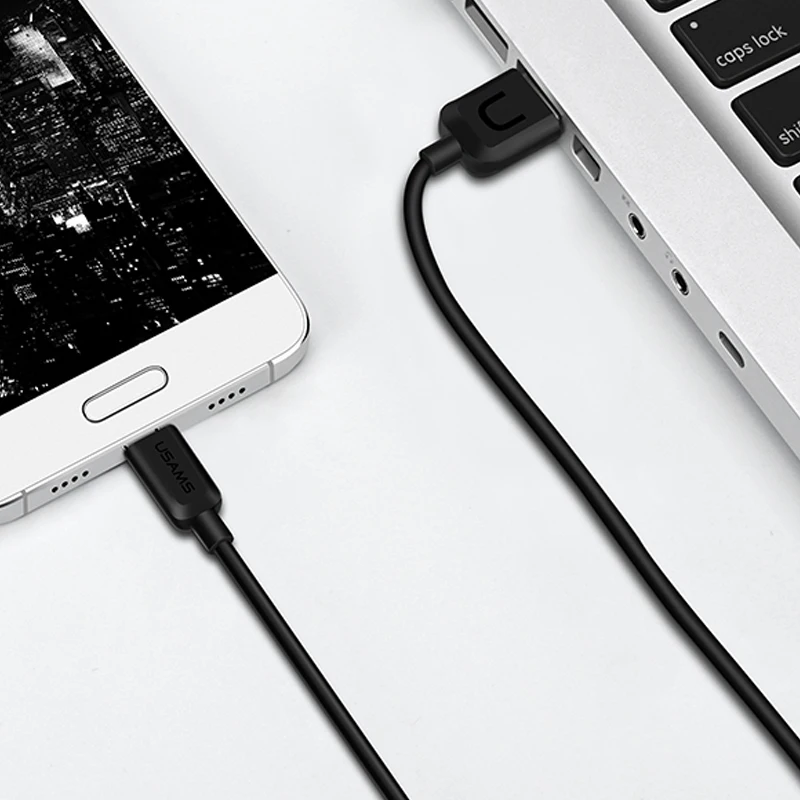 10 шт/много type-C usb кабель USAMS зарядный синхронизации для зарядки телефона 2A быстрой