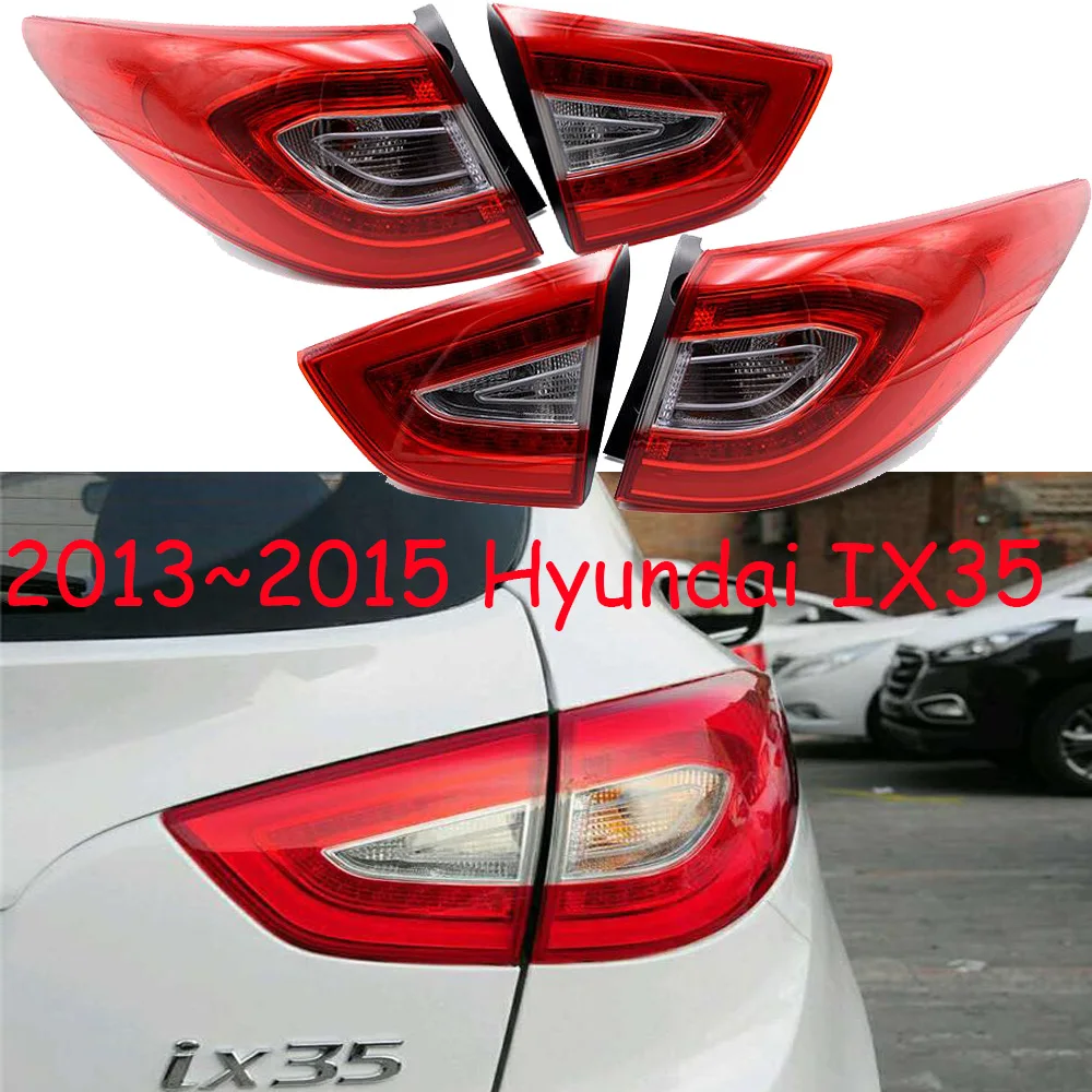 1 шт. задний фонарь для 2013 ~ 2015 Tucson ix35 хвост светильник s светодиодный сигнал sedona