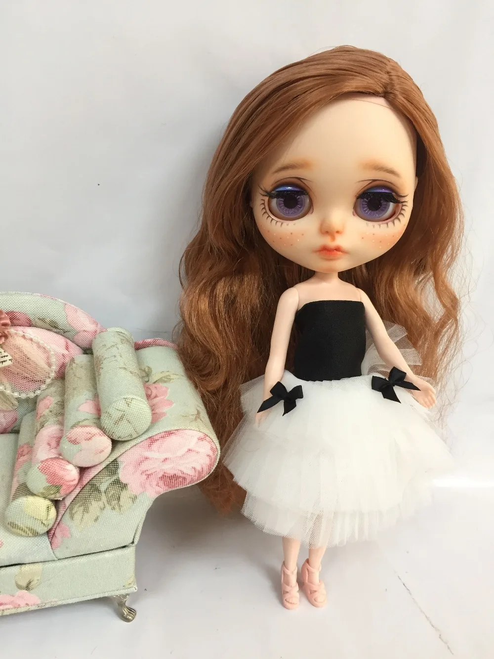Индивидуальная кукла сделай сам телесная blyth для девочек 20170713 одежда не входит в