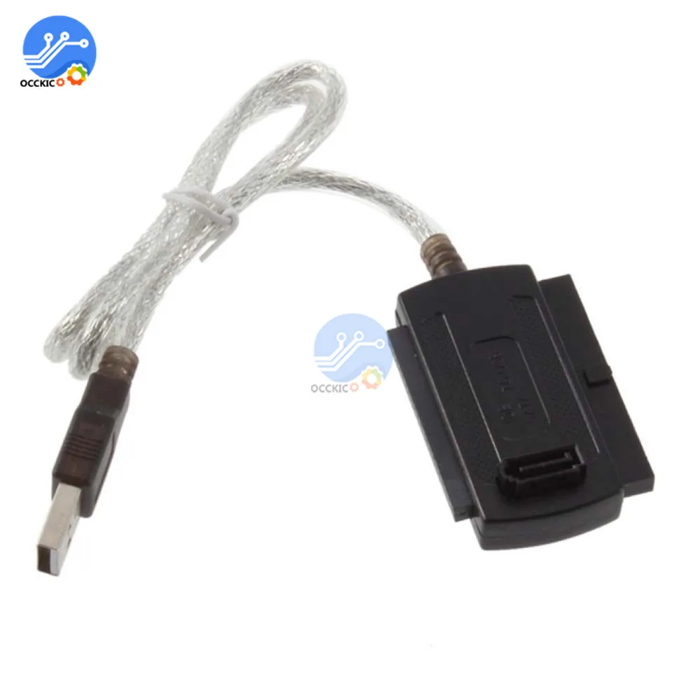 USB 2,0 к IDE адаптер SATA конвертер кабель для 2,5 3,5 жесткого диска HDD конвертер Кабельный разъем