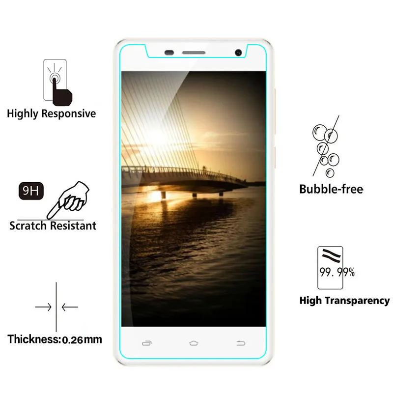 Micromax Q351 Премиум закаленное Стекло пленка взрывозащищенные Экран протектор для