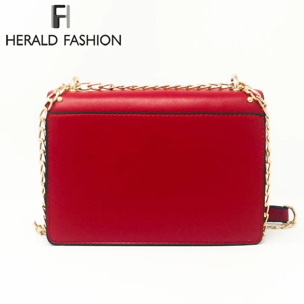 Herald Fashion женские сумки мессенджеры с блестками в форме сердца женская кожаная