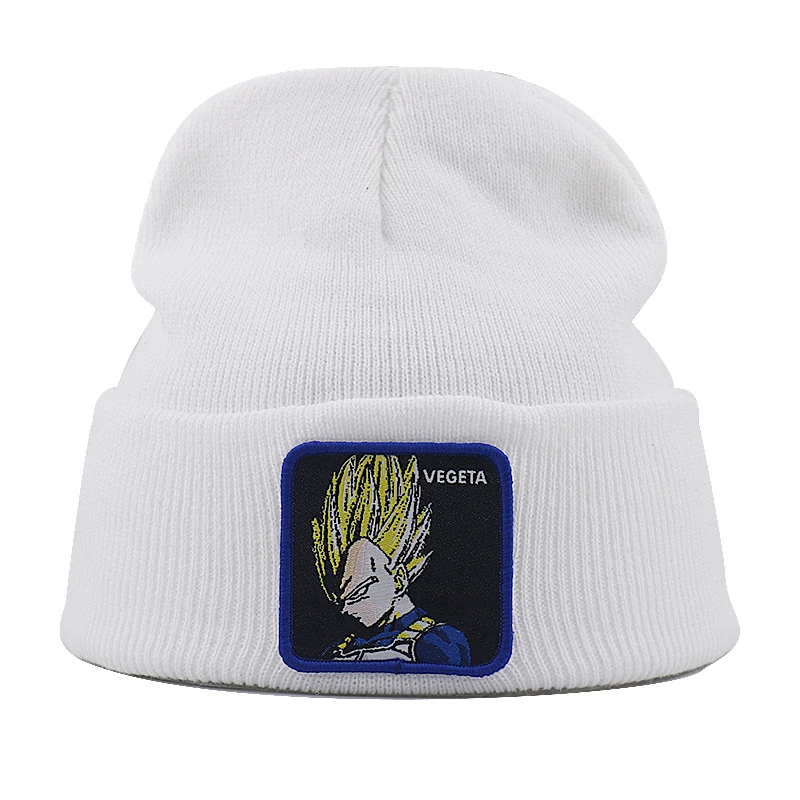 3D Вышивка Bone Dragon Ball вязаная шапочка хлопок Гибкие теплые зимние вязаные шапочки для мужчин и женщин Модные Лыжные шапки