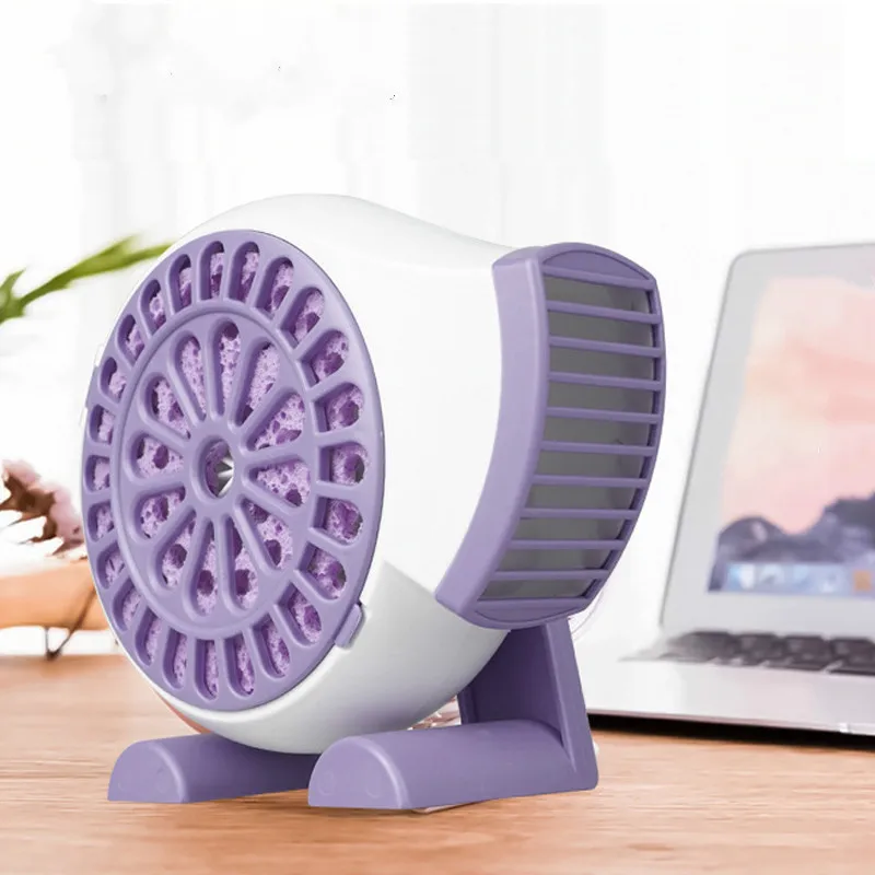 Мини Ароматерапия Увлажнитель охлаждающий вентилятор USB аккумулятор