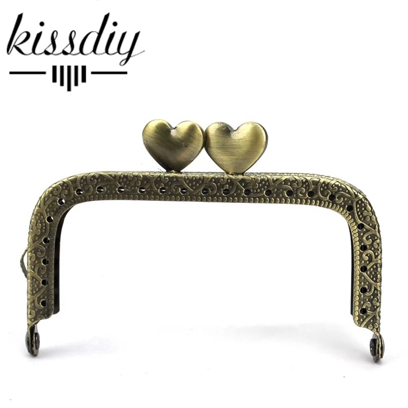 Металлическая рамка для кошелька KISSDIY 10 шт. 8 5 см застежка ручка клатча сумки