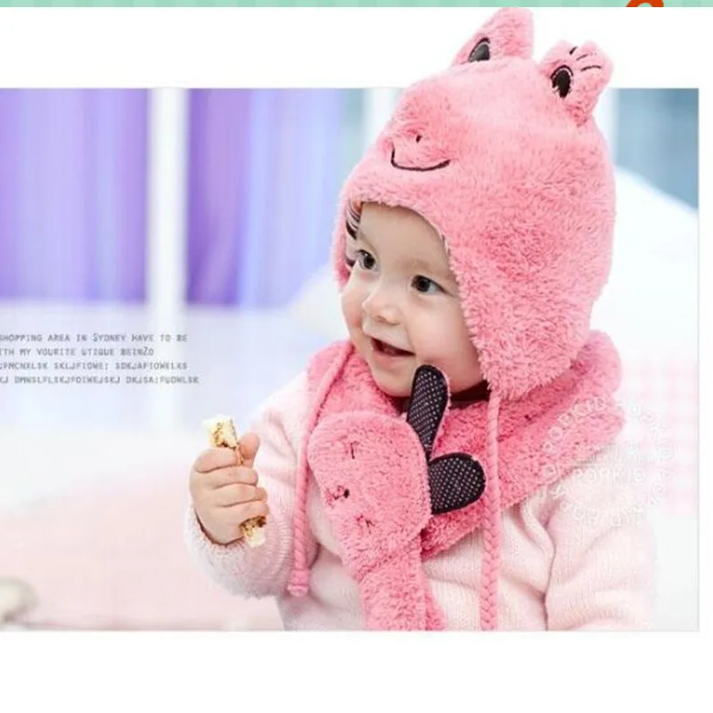 Новинка зимы 2017 модные детские шапочки и шапки с 5 звездами комплект шарфом