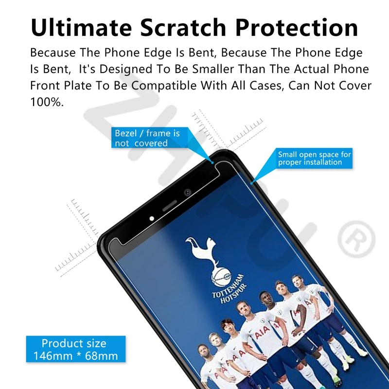 2.5D 0 26 мм 9H Премиум Закаленное стекло для Leagoo T5 T5C 5 дюймов Защитная пленка
