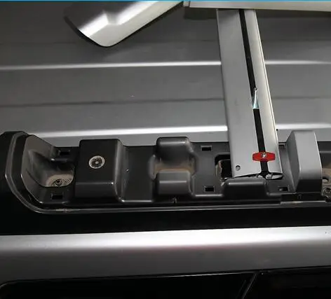 High quality Aluminium Alloy dedicated roof cross bar for X-Trail have roof rack with light lamp 2008 09 10 11 12 13