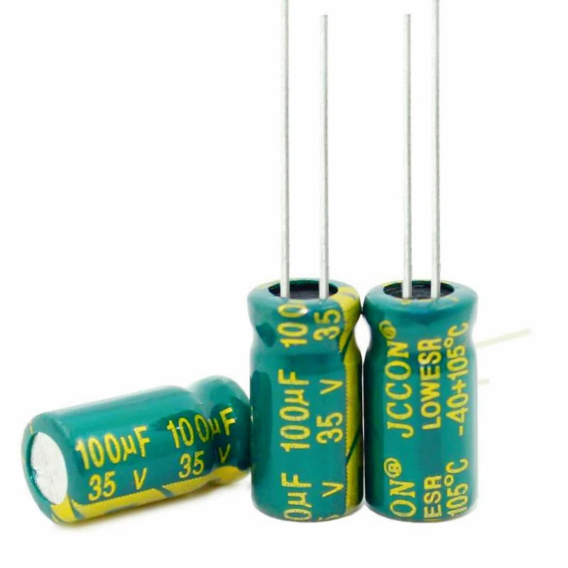 1000 шт. ~ 200 шт./лот 35V100UF 100 мкФ 35V высокочастотные низкоомные электролитические