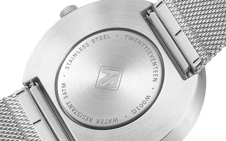 Xiaomi Twenty Seventeen, кварцевые наручные часы из нержавеющей стали для мужчин и женщин, водонепроницаемые часы со стальным ремешком, браслет, 3 АТМ, модные часы 2